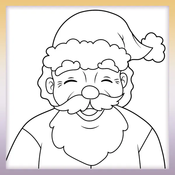 Papá Noel | Dibujos para colorear